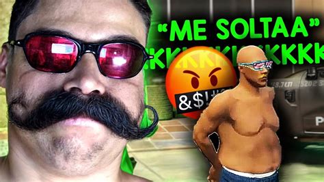 Tirei o VELHO do SÉRIO no GTA RP Me XINGOU MUITO KKKKKKKK YouTube