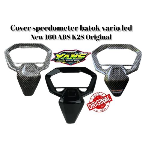 Jual Cover Speedometer Spidometer Batok Vario Led New Abs K S