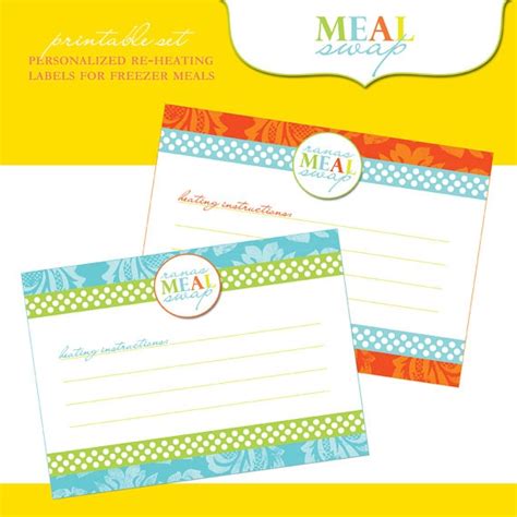 Freezer Labels for freezer meals | Freezer cooking, Freezer meals, Bulk ...