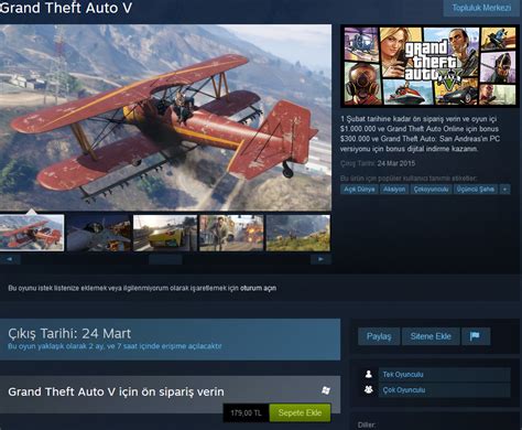 GTA 5 Steam'de Ucuzladı!