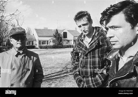 Truman Capote, Scott Wilson, Robert Blake, "In Cold Blood", 1967 Columbia Pictures File ...