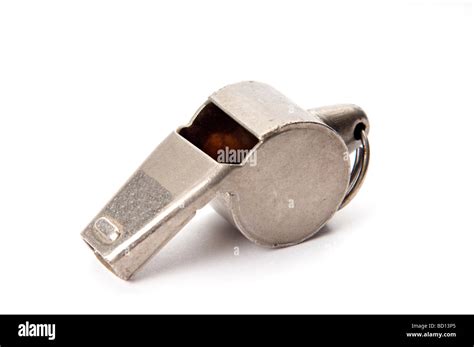 Whistle on white hi-res stock photography and images - Alamy