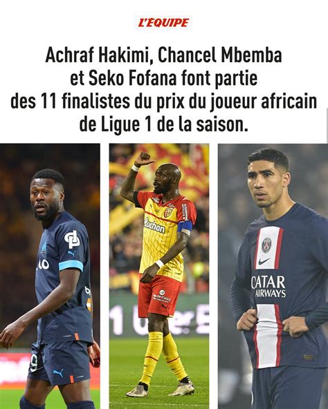 L ÉQUIPE on Twitter Qui détrônera Seko Fofana tenant du Prix Marc