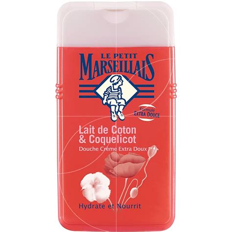 Le Petit Marseillais Douche Cr Me Extra Doux Lait De Coton Et