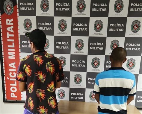 Polícia Militar Localiza E Prende Dupla Acusada De Tentativa De Assalto