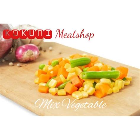 Jual Mix Vegetable 4 Way 1 Kg Sayuran Beku 1kg Frozen Vegetable