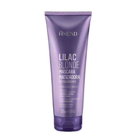 M Scara Matizadora Amend Lilac Blonde G Matizador Magazine Luiza