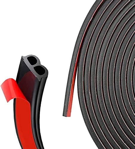 Hotsystem D Shape Door Rubber Seal Strip Weatherstrip M Self Adhesive