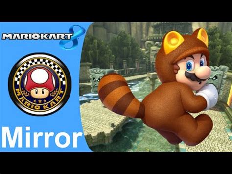 Mario Kart 8 Mushroom Cup Mirror Tanooki Mario YouTube