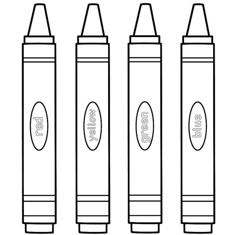 crayon clipart black and white 19 free Cliparts | Download images on ...