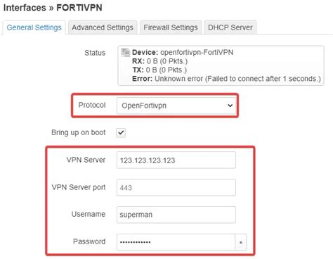 Fortinet VPN On OpenWrt Dennys Diary