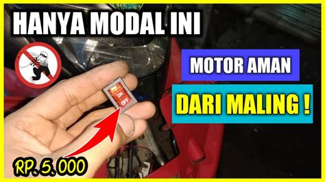 Cara Membuat Saklar Rahasia Motor ANTI MALING Part 3 YouTube