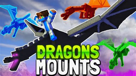 Dragon Mounts Addon Trailer Breed Tame Ride Dragons In Minecraft