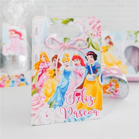 Sacolinha Princesas Disney Elo Produtos Especiais