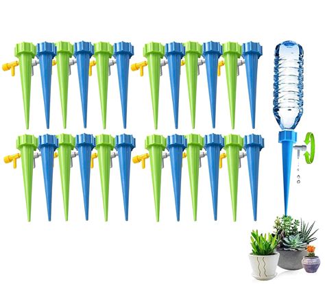 Self Plant Watering Spikes 24 Pack Auto Drippers Irrigation Devices Vacation