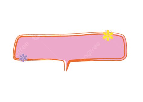 Freehand Vector Art Png Freehand Cartoon Border Dialog Elements Hand