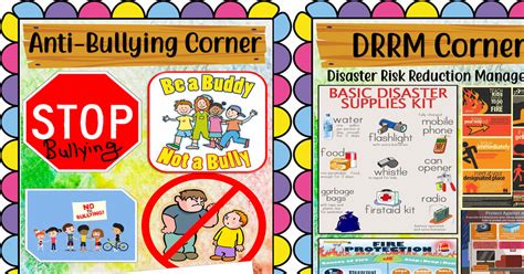 Download For Free These Ready To Print Anti Bullying Corner Drrm