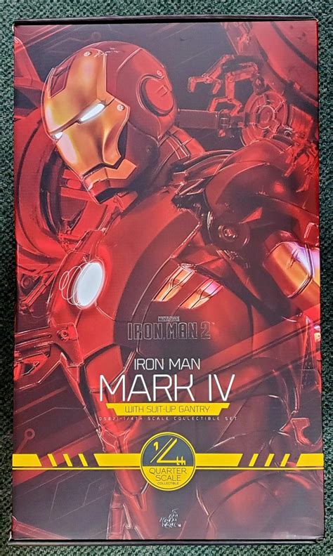 Hot Toys Iron Man Mark Iv With Suit Up Gantry Scale Figure The Toys Time Forgot