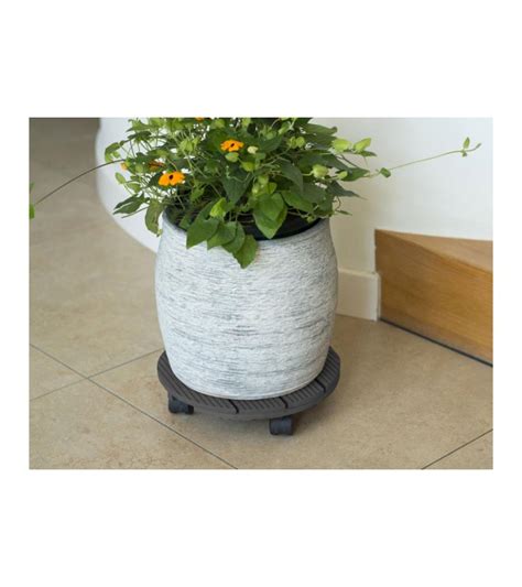 Plantentrolley HKC Rond 30cm Maximaal 50 Kg Antraciet Tuinexpress