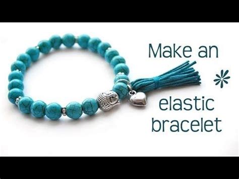 Make A Stretch Elastic Bracelet Best Tips Youtube Elastic