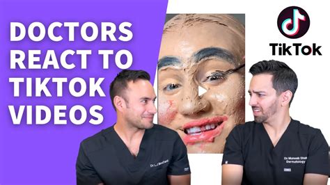 Dermatologists React To Tiktok Skincare Videos Youtube