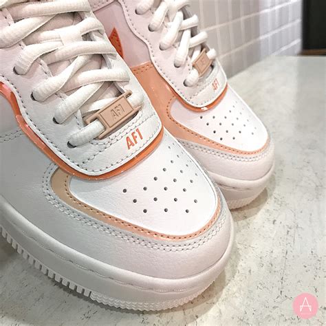 Cj1641 101 W Nike Air Force 1 Shadow White Coral Pink Trạm Tabo