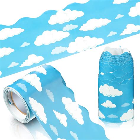 Buy Blue Sky Clouds Bulletin Board Border Classroom Borders For