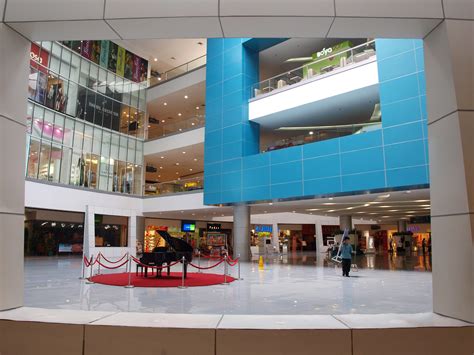 Interior Of Shopping Mall In Quezon City Philippines Image Free