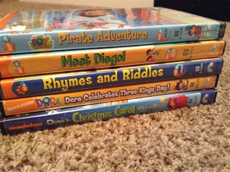 Nickelodeon Dora The Explorer Dvd Lot Of Dora Pirate Adventure Sexiz Pix