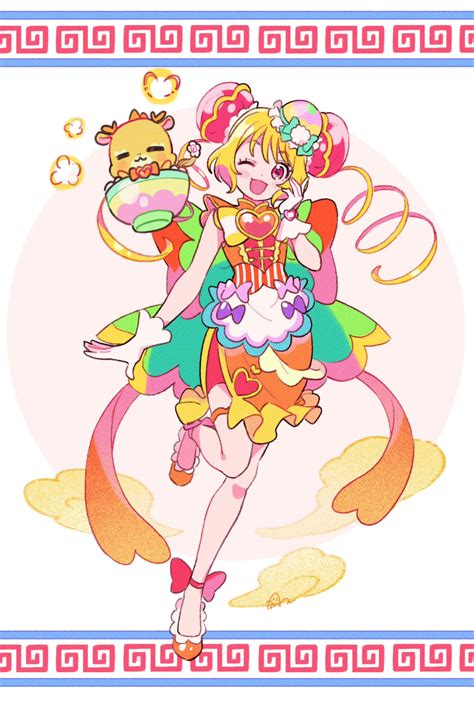 Cure Yum Yum Hanamichi Ran Image By Pixiv Id