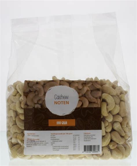 Mijnnatuurwinkel Cashewnoten Kg Bol