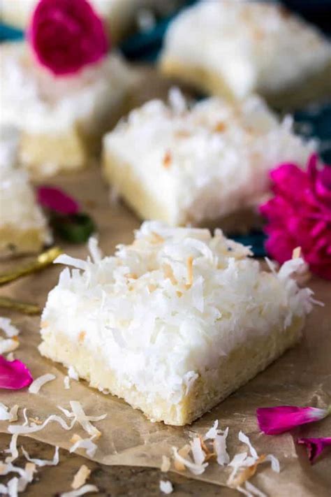 Coconut Cream Bars Sugar Spun Run