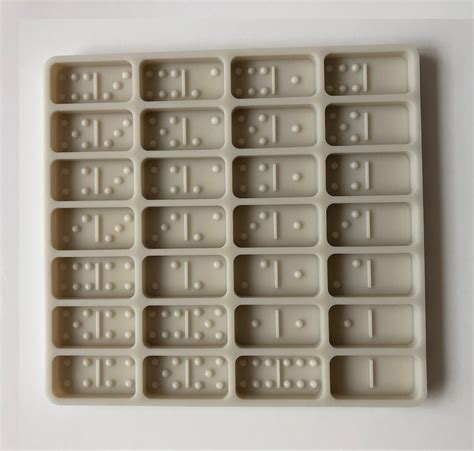 Professional Domino Mold Standard Resin Mold Domino Silicone Etsy