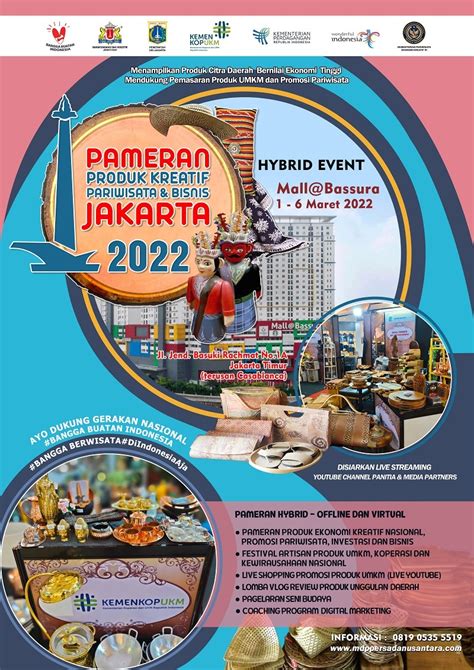 Pameran Produk Kreatif Umkm Pariwisata Dan Bisnis Jakarta