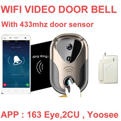 Video Door Intercom camera WiFi IP Camera Wireless video Doorbell wifi ...