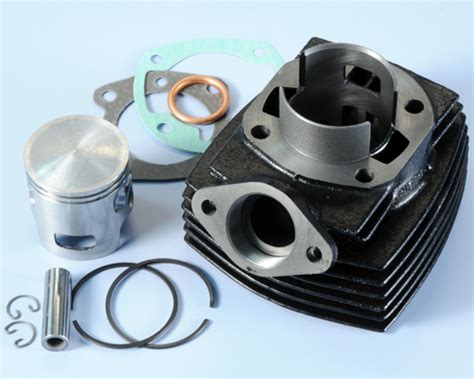 Cylindre Piston Kit Fonte Polini Mm Cc Transferts