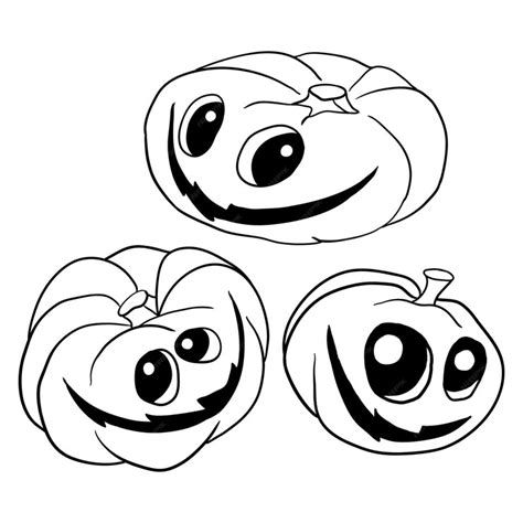 Premium Vector Spooktacular Pumpkin Magic Fantasy Halloween Coloring Delight