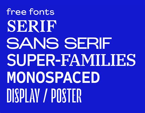 The Best Contemporary Free Fonts 2018 | Behance