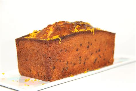 Cake Lorange Aux P Pites De Chocolat Cl Mentine Confite Ma