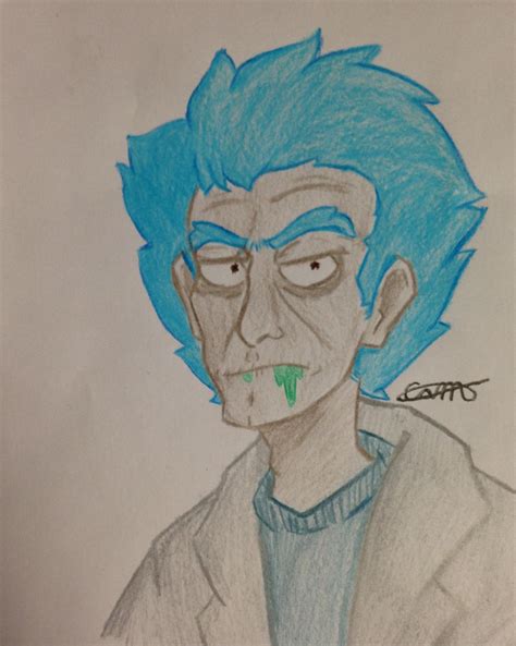 Rick Sanchez fan art by camyosh on DeviantArt