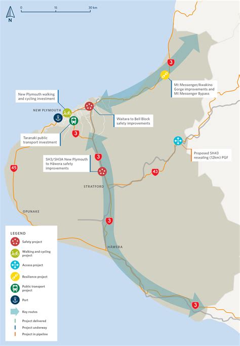 Taranaki Road Map