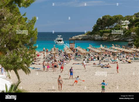 Cala Gran Beach Cala Dor Mallorca Spain Europe Stock Photo Alamy