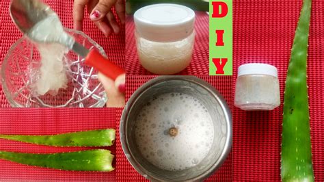 How To Make Aloe Vera Gel At Home Diy Aloe Vera Gel Youtube