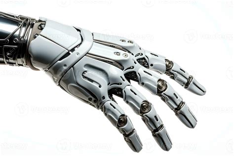 Mechanical Robotic Hand and Metal Arm, 27001810 Stock Photo at Vecteezy