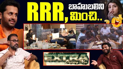 Rrr Extra Ordinary Man Team Interview With Hyper