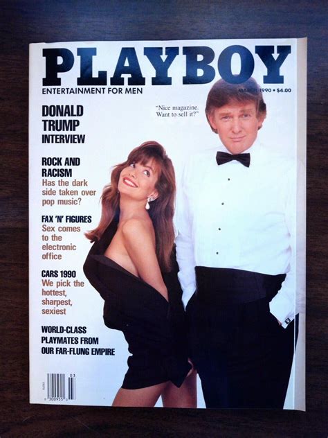 Playboy Magazine March 1990 Donald Trump Interview Issue Complete W