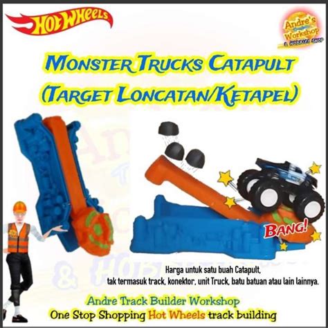 Jual Hotwheels Track Monster Truck Landing Catapult Ori Mattel Hot Wheels Di Seller Andre Track