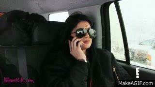 Kim Kardashian In Tears After Car Crash With Kylie Jenner on Make a GIF