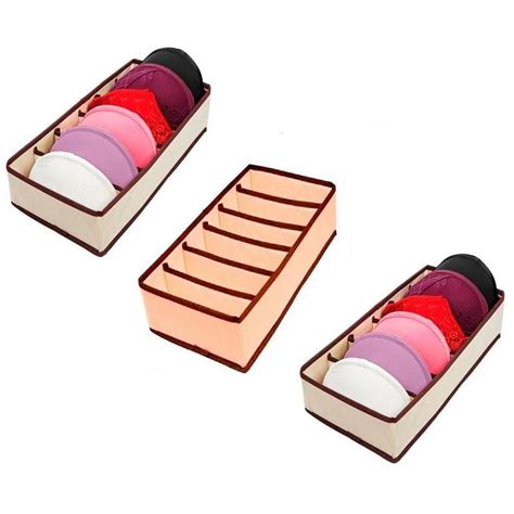 Organizador De Gaveta Suti Lingerie Sutien Cueca Calcinha Ke Home Organizador De Forma