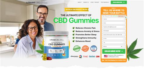 Reveal CBD Gummies Reviews Alleviates Anxiety Depression Healthy